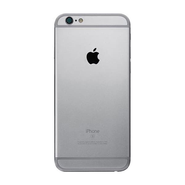 iPhone 6S Plus Baksida med Komplett Ram - Rymdgrå grå