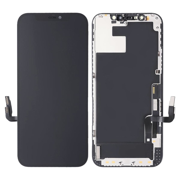 iPhone 12 Pro Max Skärm med LCD In-Cell RJ Black