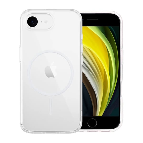 Magsafe Skal för iPhone SE 2020 och 2022 - Transparent läpinäkyvä