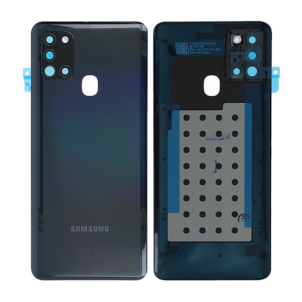 Samsung Galaxy A21s (SM-A217F) Baksida Original - Svart Svart