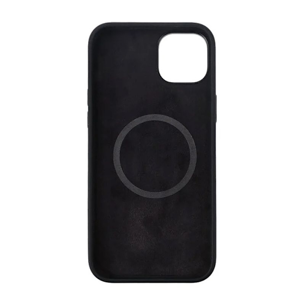 iPhone 15 Plus Silikonskal Rvelon MagSafe - Svart Black