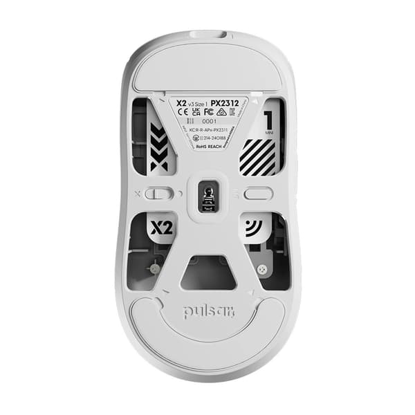 Pulsar X2 V3 Mini trådlös gamingmus Vit - Nyskick hvid