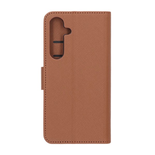 Samsung Galaxy S25 Plus Plånboksfodral med Stativ - Brun Brun