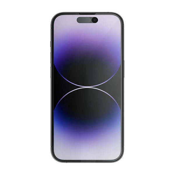 Skärmskydd iPhone 15 Pro - Privacy 3D Härdat Glas