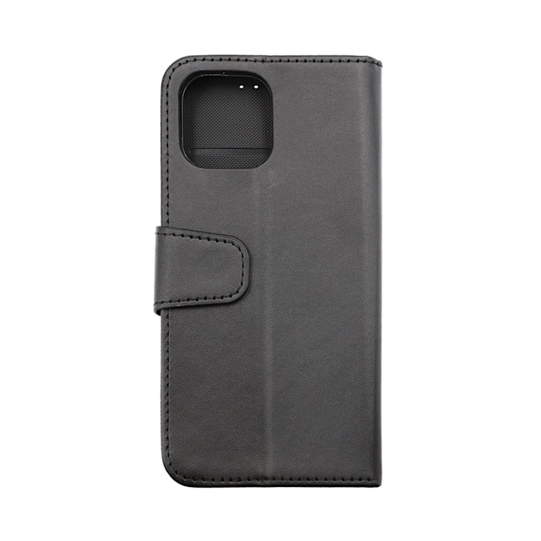 iPhone 14 Plus Plånboksfodral Extra Kortfack Rvelon - Svart Black