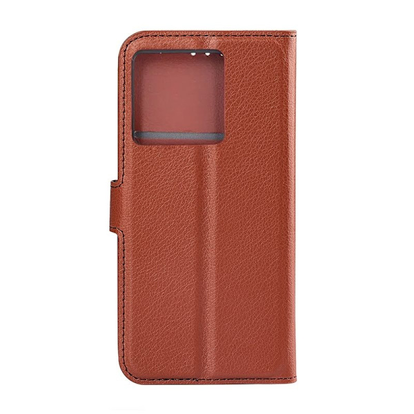 Xiaomi 13T/Xiaomi 13T Pro Plånboksfodral med Stativ - Brun Brun