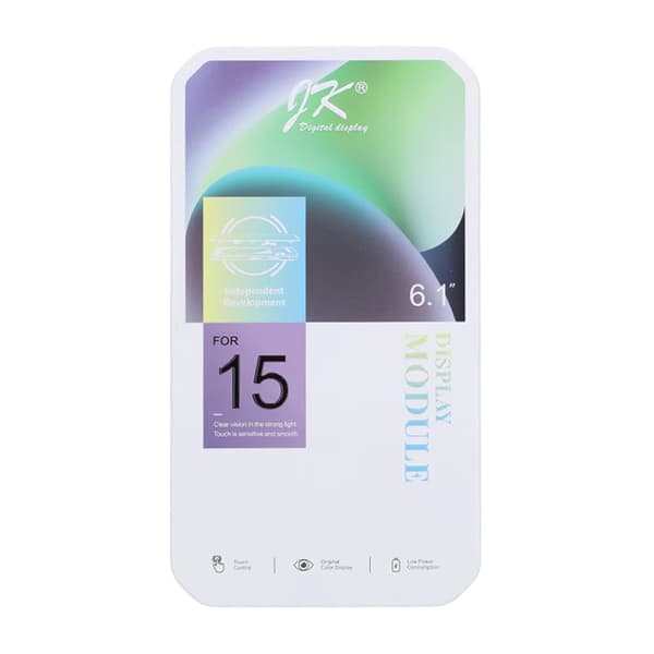 iPhone 15 Display med LCD Skärm JK In-Cell Black