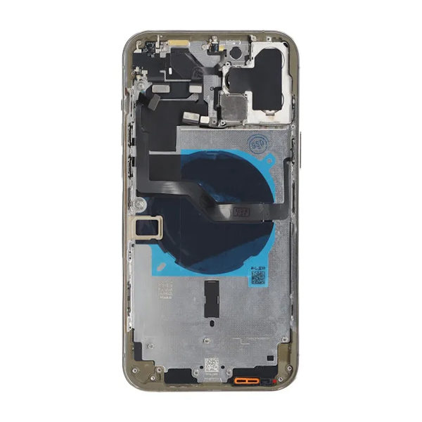 iPhone 12 Pro Max Baksida med Komplett Ram OEM - Guld Gold