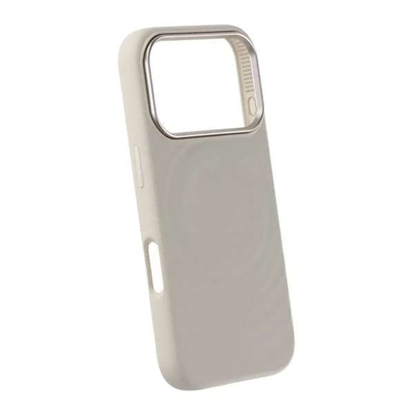 Mobilskal Silikon med Magsafe för iPhone 17 Pro - Beige beige