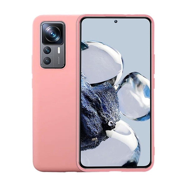 Xiaomi 12T/Xiaomi 12T Pro Silikonskal - Rosa Pink