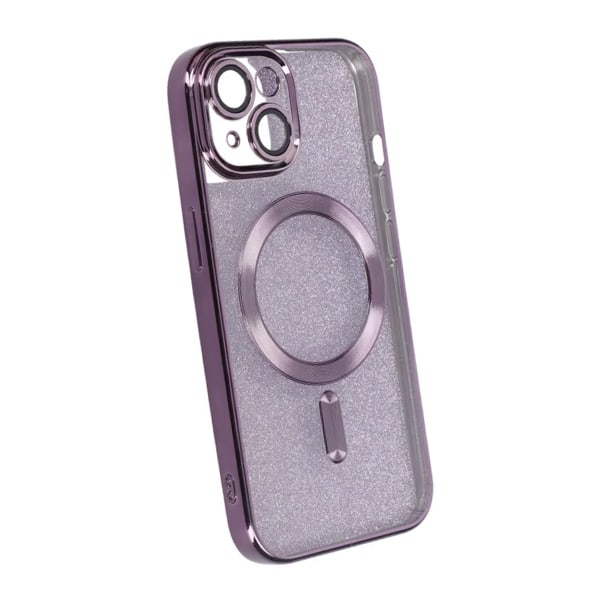 Luxury Mobilskal med Magsafe iPhone 15 - Lila Purple