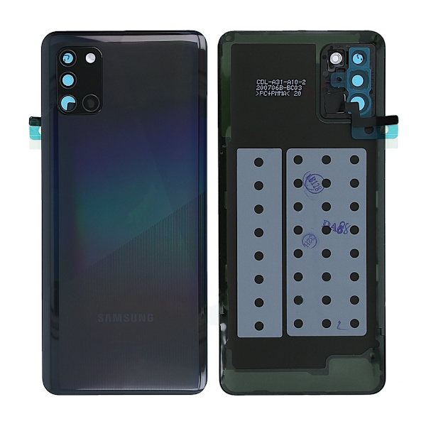 Samsung Galaxy A31 (SM-A315F) Baksida Original - Prism Crush Svart Svart