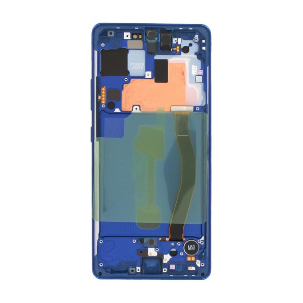 Samsung Galaxy S10 Lite (SM-G770F) Skärm/Display Original - Blå Marine blue