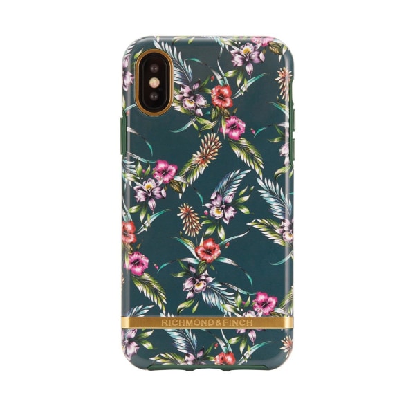 Richmond & Finch Skal Emerald Blossom - iPhone X/XS Multicolor