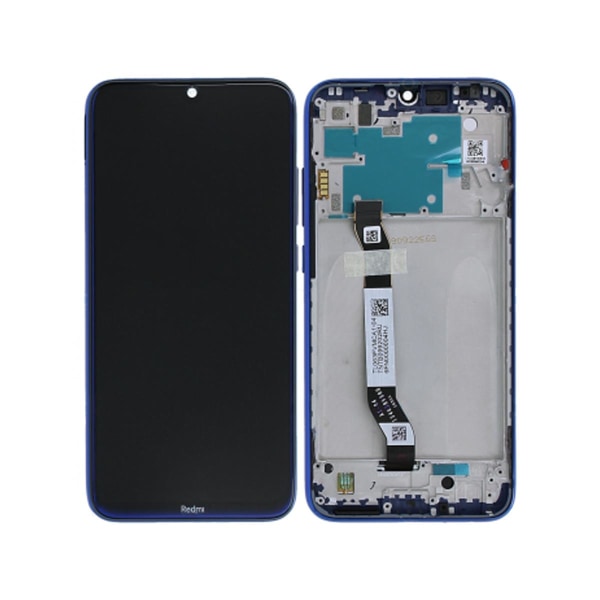 Xiaomi Redmi Note 8 Skärm/Display + Ram - Blå Blå