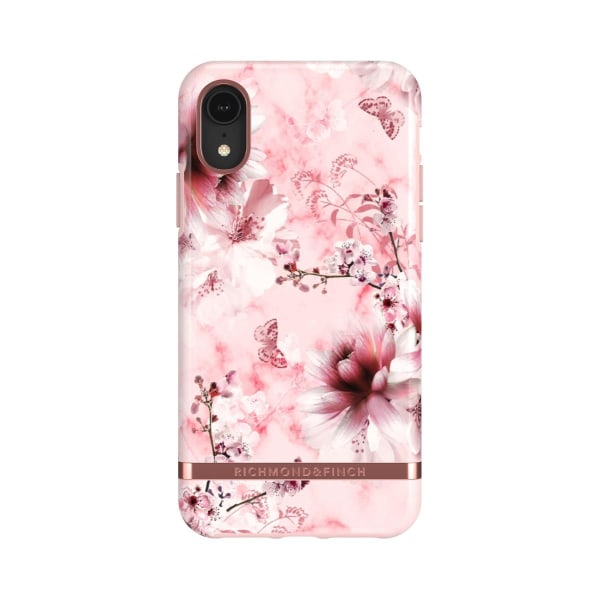 Richmond & Finch Skal Pink Marble Floral - iPhone XR Rosa