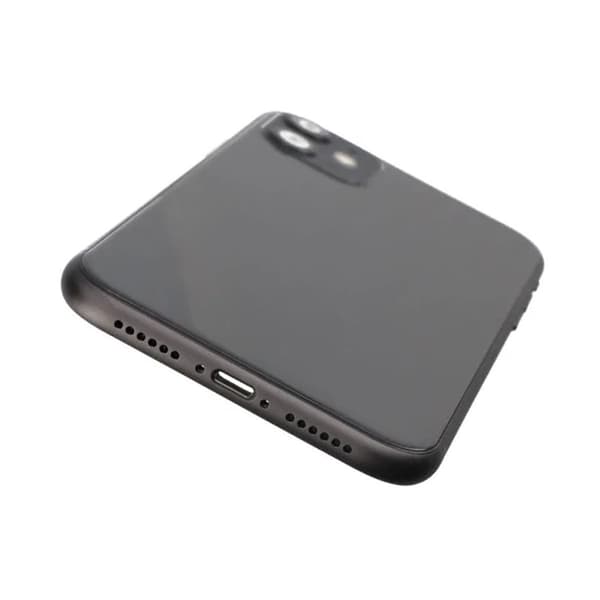 iPhone 11 Baksida Komplett OEM med Smådelar - Svart Black
