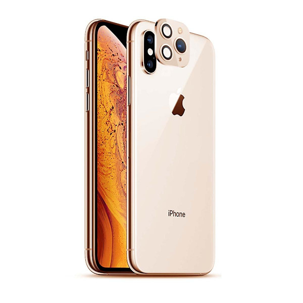 Universal Kameralins iPhone 11 Pro/11 Pro Max till iPhone X/XS/XS Max - Guld Gold