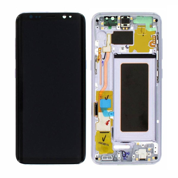 Samsung Galaxy S8 (SM-G950F) Skärm med LCD Display Original - Lila Purple
