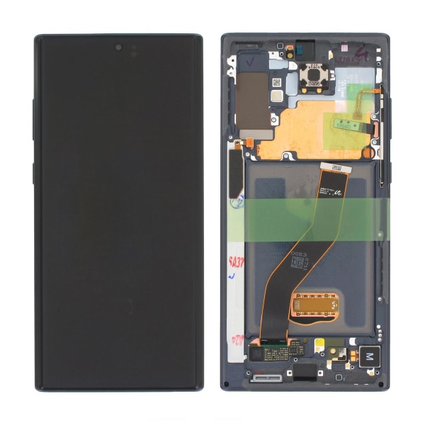 Samsung Galaxy Note 10 Plus 5G (SM-N975F) Skärm med LCD Display Original - Svart Black