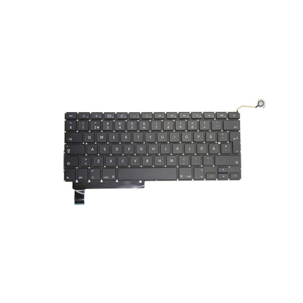 Tangentbord (Svenska) MacBook Pro 15" A1286 (Mid 2009-Mid 2012) Black