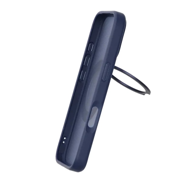 Mobilskal Roterande Magnet Stativ för iPhone 17 - Blå Blue
