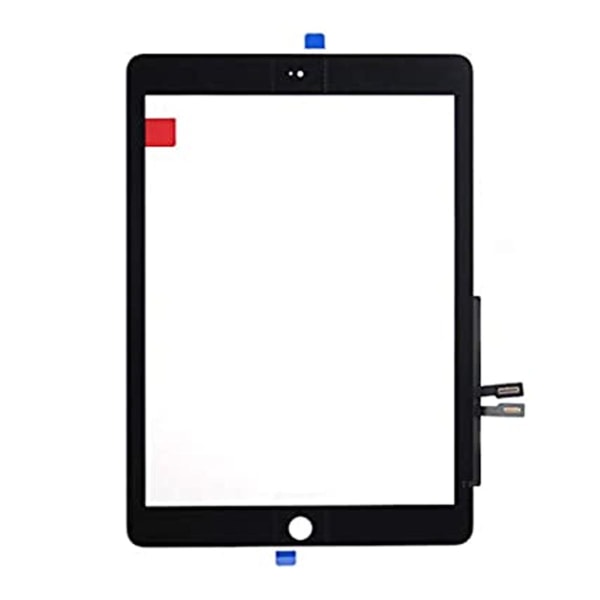 iPad 6 Glas med Touchskärm Premium - Svart Black
