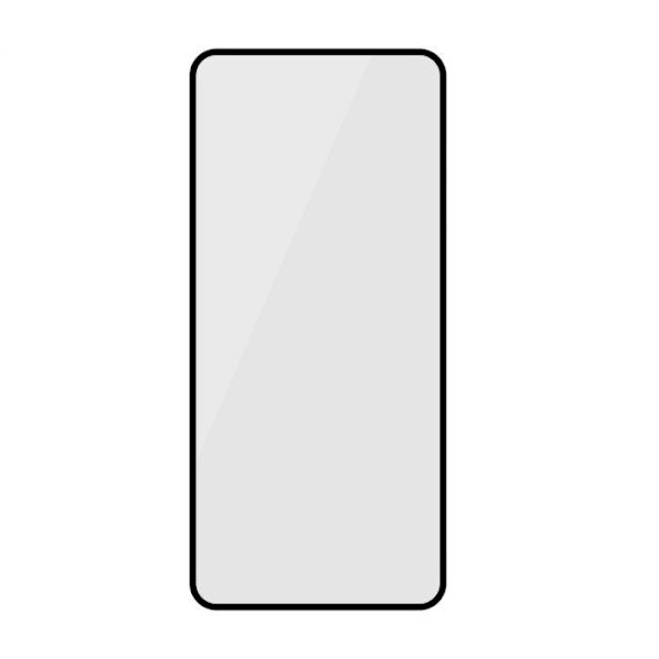 Skärmskydd Samsung S21 Plus - 3D Härdat Glas Svart Svart