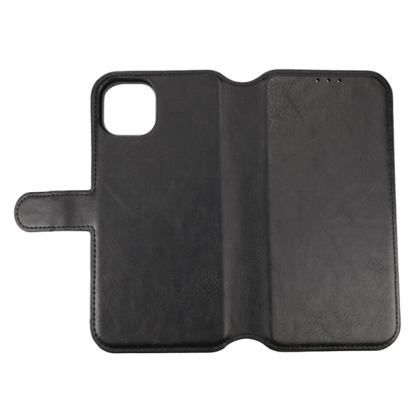 iPhone 15 Plus Plånboksfodral Magnet Rvelon - Svart Svart