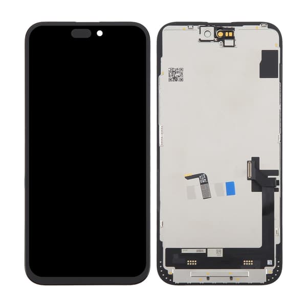 iPhone 15 Plus Skärm med Hard OLED Display - JK Svart