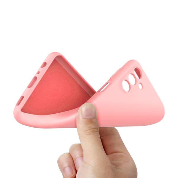 Samsung Galaxy A04s Silikonskal - Rosa Rosa