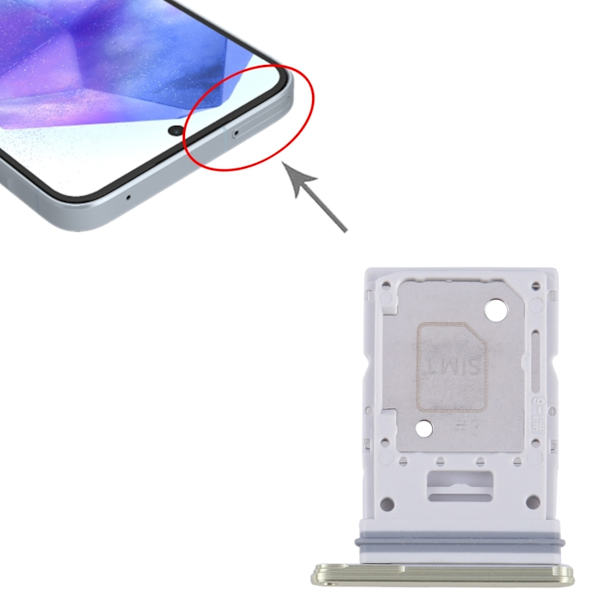 Samsung Galaxy A55 Simkortshållare - Gul Yellow