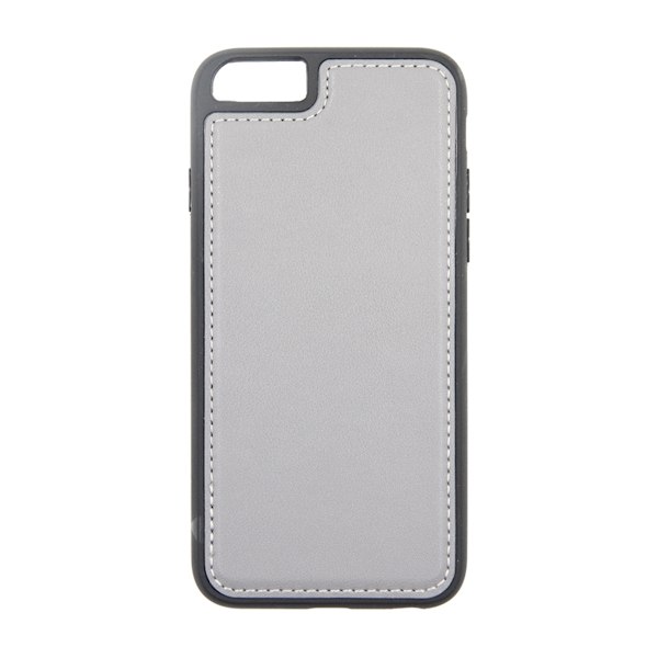 iPhone 6/6S Plånboksfodral Magnet Läder med Stativ - Grå Taupe