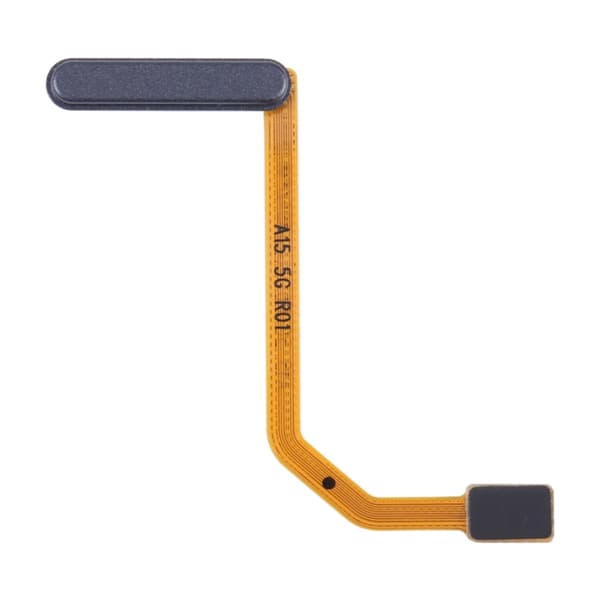 Samsung Galaxy A15 Fingeravtrycksläsare med flexkabel - Svart sort