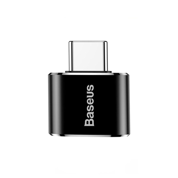 Micro-USB till USB-C Adapter Baseus Mini Svart