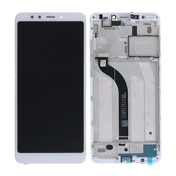 Xiaomi Redmi 5 Komplett Displayenhet Vit (Service Pack) White