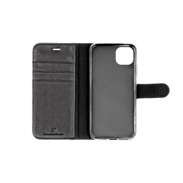 iPhone 11 Pro Max Plånboksfodral med Stativ - Svart Svart