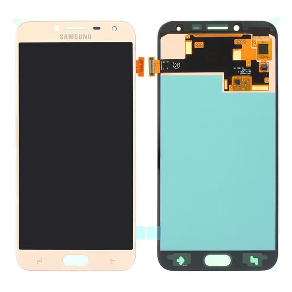Samsung Galaxy J4 2018 LCD Display - Guld guld