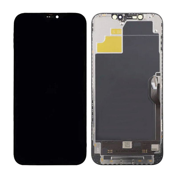iPhone 12 Pro Max Skärm med OLED Display JK Svart