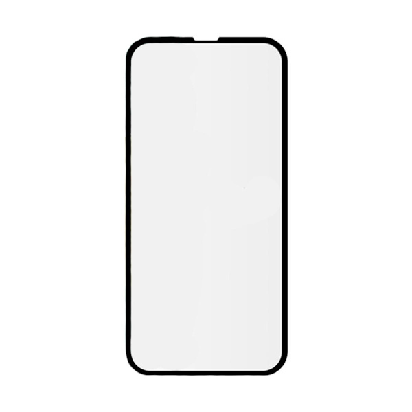 Skärmskydd iPhone 13/13 Pro/14 - 3D Härdat Glas Svart (miljö) Svart