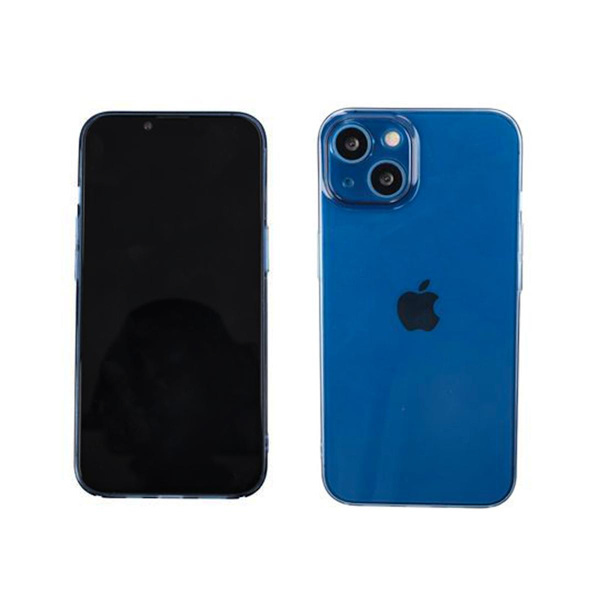 iPhone 14 Plus Mobilskal Ultratunt TPU - Blå Blue