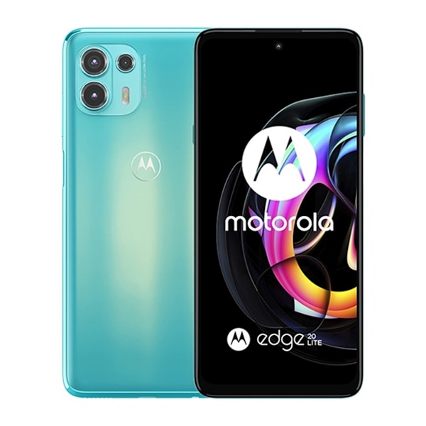 Motorola Edge 20 Lite 128GB Dual-SIM Lagoon Green - HELT NY Grön