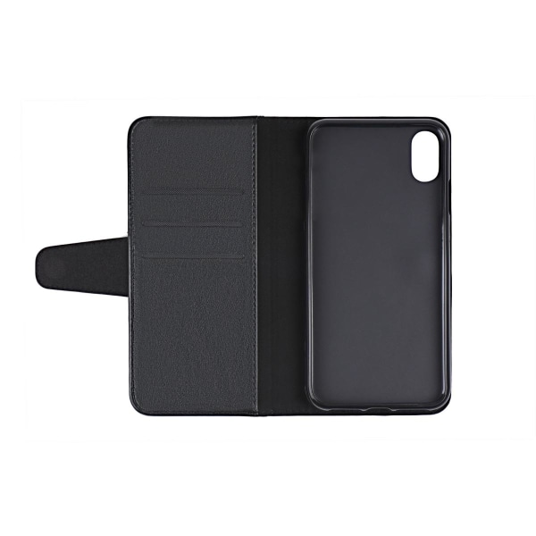 iPhone XS Max Plånboksfodral Stativ och extra Kortfack G-SP -  Svart Svart