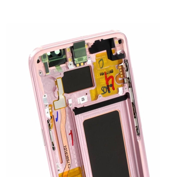 Samsung Galaxy S8 (SM-G950F) Skärm med LCD Display Original - Ro Ljusrosa
