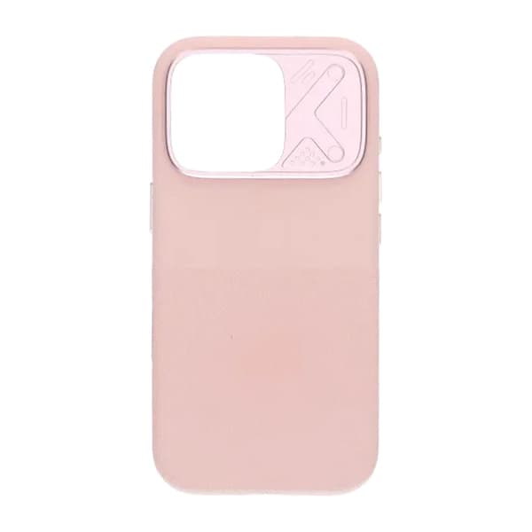 Silikonskal MagSafe med Kameraskydd till iPhone 16 Pro - Rosa rosa