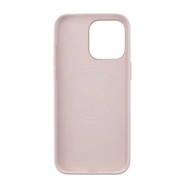 iPhone 15 Pro Max Silikonskal Rvelon MagSafe - Rosa Ljusrosa