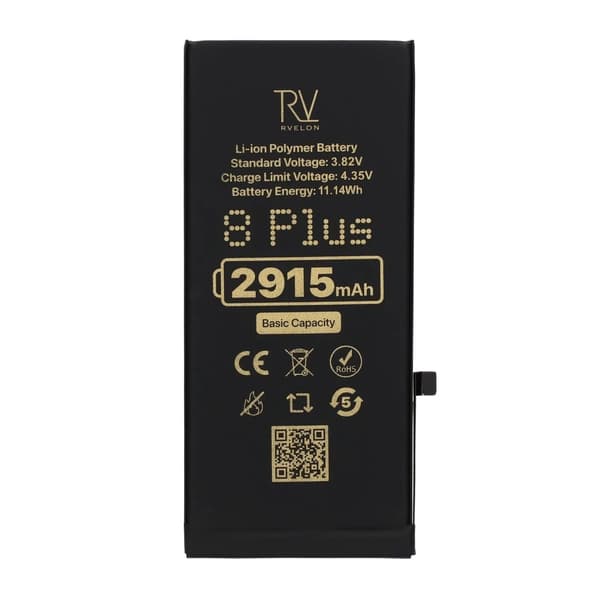 Rvelon Premium Batteri til iPhone 8 Plus - 2915mAh