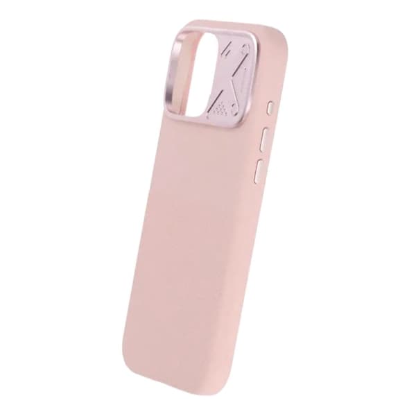 Silikonskal MagSafe med Kameraskydd till iPhone 16 Pro Max - Rosa pink