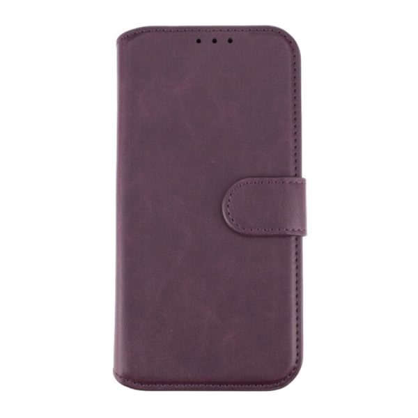 iPhone 15 Plånboksfodral Magnet Rvelon - Lila Bordeaux