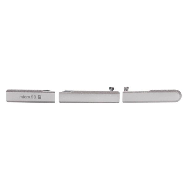 Sony Xperia Z1 Compact USB/Micro SD/SIM Lucka - Svart Svart